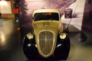 Torino Otomobil Müzesi 1936 model Fiat 500 - Turin Automobile Museum photos (Museo Nazionale dell'Automobile)