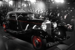 Torino Otomobil Müzesi 1936 model Mercedes Benz 540K - Turin Automobile Museum (Museo Nazionale dell'Automobile)