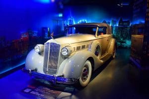 Torino Otomobil Müzesi (Araba Müzesi) 1937 model Packard Super-Eight 1501 - Turin Automobile Museum photos (Museo Nazionale dell'Automobile)