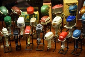 İstanbul Rahmi M. Koç Müzesi görselleri tekne motoru modelleri - Rahmi M. Koc Museum photos boat engine models