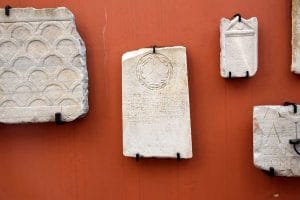 Şehir İsimleri nereden geliyor? İstanbul Rahmi M. Koç Müzesi Lengerhane binası tarihi eserleri - Rahmi M. Koc Museum Lengerhane building historical findings
