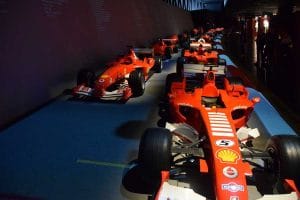 İtalya Torino Otomobil Müzesi F1 salonu - Italy Turin Automobile Museum F1 hall (Museo Nazionale dell'Automobile)