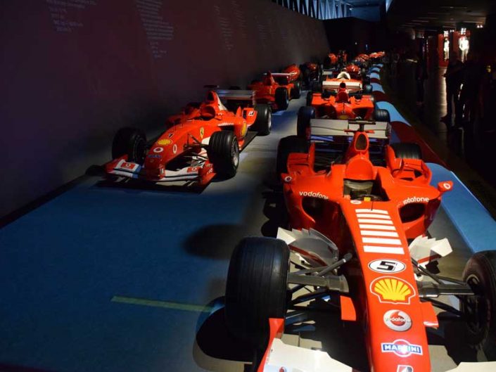 İtalya Torino Otomobil Müzesi F1 salonu - Italy Turin Automobile Museum F1 hall (Museo Nazionale dell'Automobile)