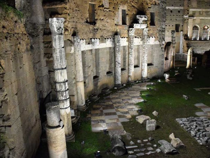 Roma İmparatorluk Forumları Colossus Salonu - Roman Imperial Forums Hall of Colossus