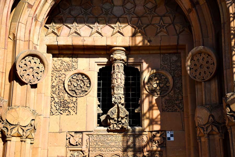 Divriği Ulu Cami fotoğrafları, Darüşşifa kapısı bezeme detayları - Divrigi Great Mosque and Hospital, Hospital gate decoration details