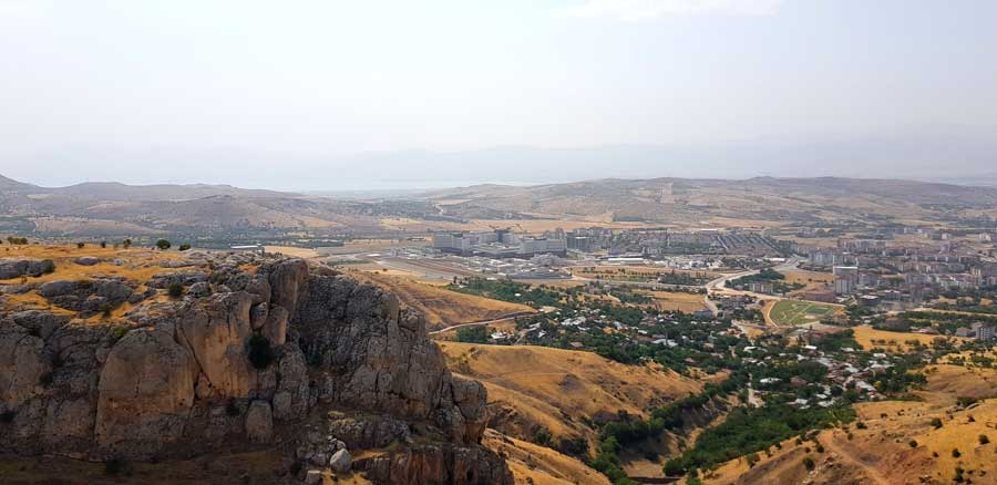 Harput kalesi manzarası - general view of the Harput fortress