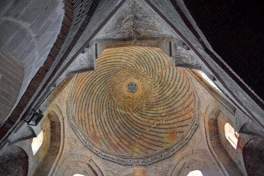 Eski Malatya veya Battalgazi ilçesi Ulu Cami kubbesi (Anadolu Selçuklu camisi) - Old Malatya dome of the Great Mosque (Anatolian Seljuk mosque)