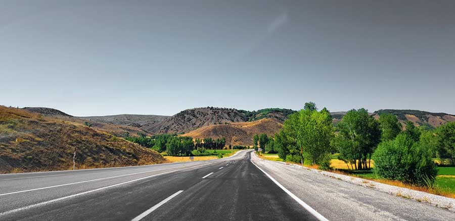 Doğu Anadolu bölgesi Tokat Erzincan otoyolu - Tokat Erzincan highway