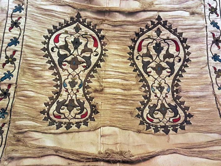 Mevlana müzesi fotoğrafları, Seccade, Ottoman 16.yy - Mevlana museum photos, Prayer Rug, Ottoman 16th Century