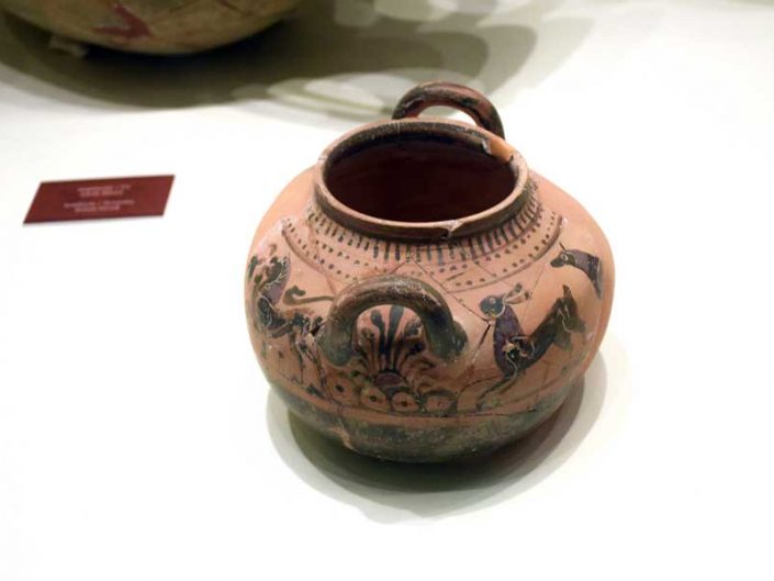 Tekirdağ Arkeoloji ve Etnografya Müzesi Menekşe Çatağı kazısı buluntusu - finding of the excavation in Menekşe Çatağı