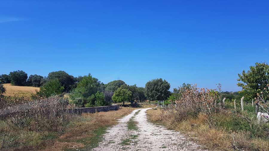 Uşak Clanudda antik kenti yolu Çırpıcılar köyü - Clanudda ancient city road