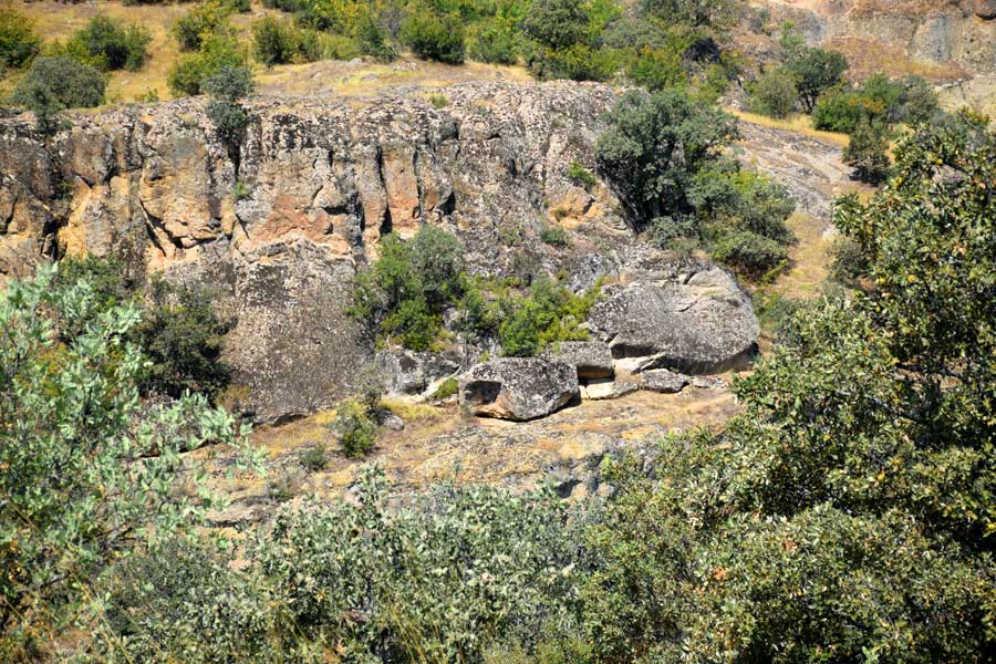 Uşak Mesotimolos antik kenti harabeleri - ruins of the Mesotimolos ancient city