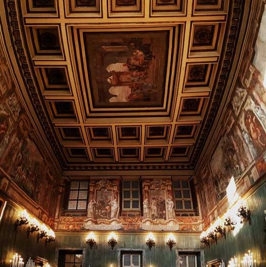 Torino Kraliyet Sarayı İsviçre salonu - Turin Royal Palace Swiss hall