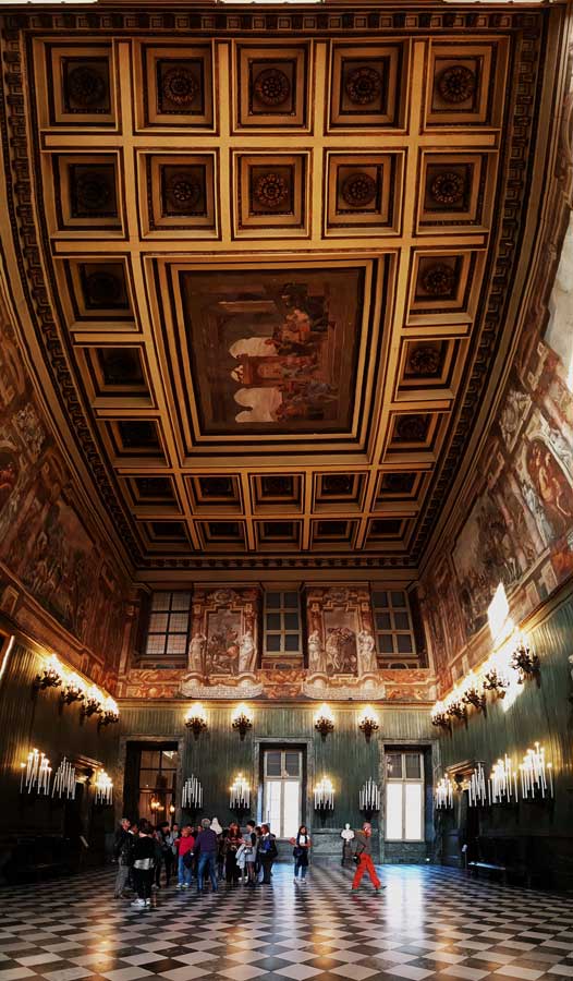 İtalya gezilecek yerler Torino Kraliyet Sarayı İsviçre salonu Torino Kraliyet Sarayı İsviçre salonu - Turin Royal Palace Swiss hall