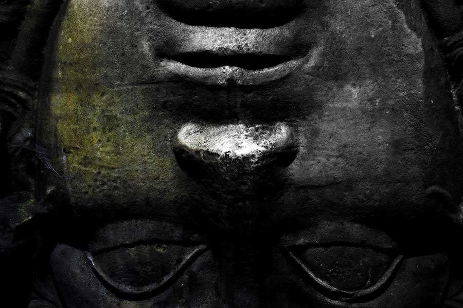 Yerebatan Sarnıcı fotoğrafları Medusa başı - Yerebatan (Basilica) Cistern photographs upside down Medusa head