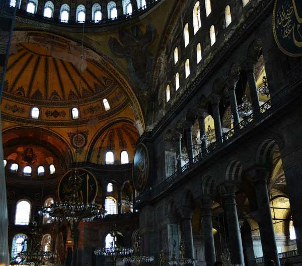 Ayasofya fotoğrafları büyük salon - Great hall of Hagia Sophia