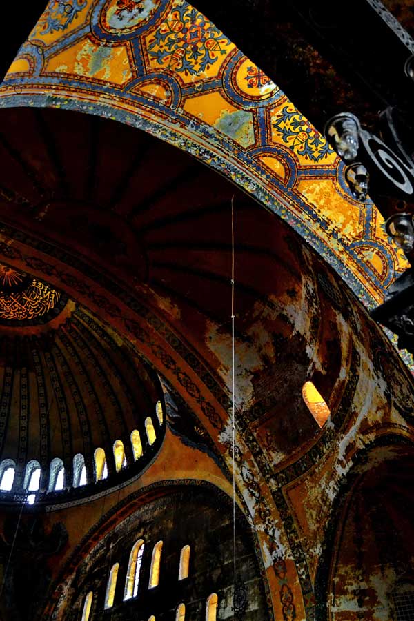 Ayasofya içi detay - Detail from Hagia Sophia