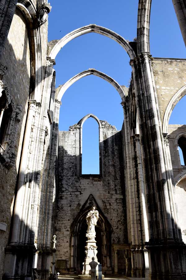 Lizbon gezilecek yerler Carmo Manastırı Kilisesi - Lisbon Carmo Convent photos (Convento do Carmo)