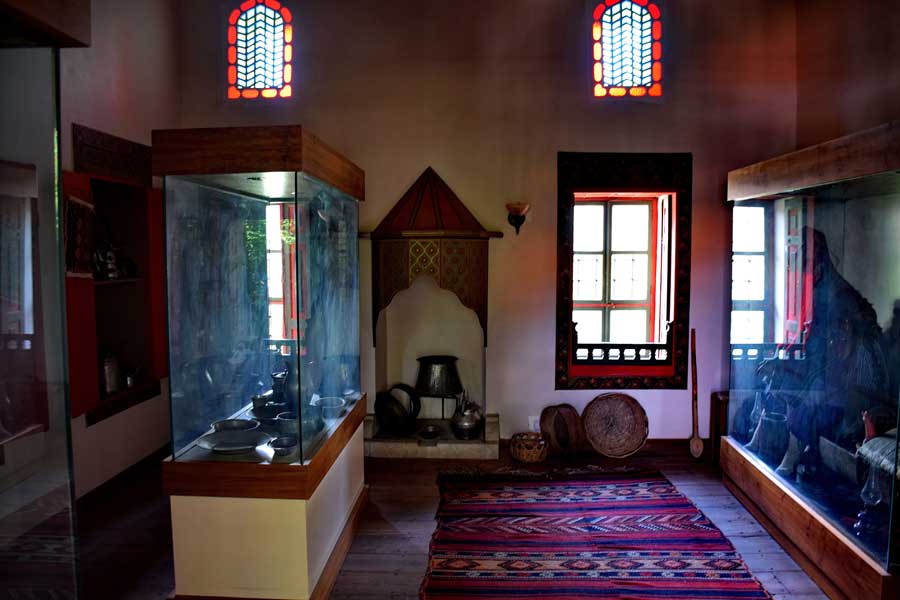Burdur Bakibey Konağı müze bölümü - Bakibey mansion museum section