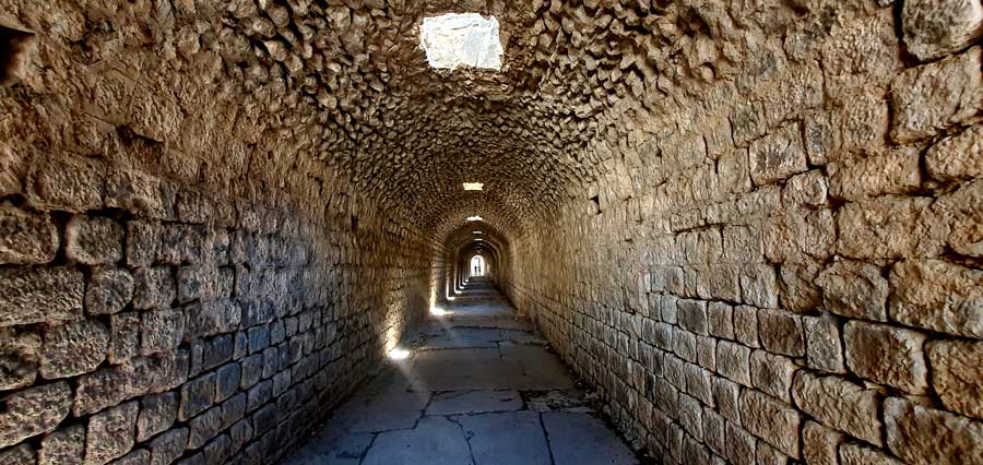 Asklepion fotoğrafları Tıp Merkezi yeraltı geçidi Kryptoporticus - Asclepieion medical centre underground passage