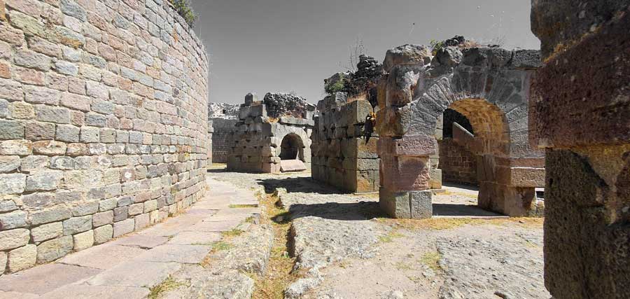Asklepion antik Tıp Merkezi Tedavi Binası- Asclepieion Ancient Medical Centre Treatment Building