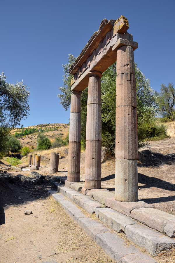 Bergama Asklepion Doğu Galerisi - Bergama Asclepieion East Gallery