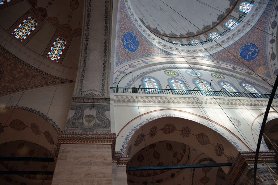 Beyazıt Camii süslemeleri - Beyazıt Mosque interior decorations