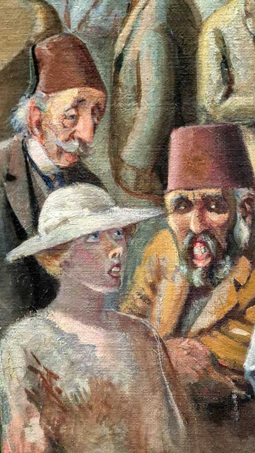 İstanbul Resim ve Heykel Müzesi, Cemil Cem, Veli Efendi Çayırı, Tuval üzerine yağlıboya - Istanbul Painting and Sculpture Museum, Veli Efendi Meadow, Oil on canvas