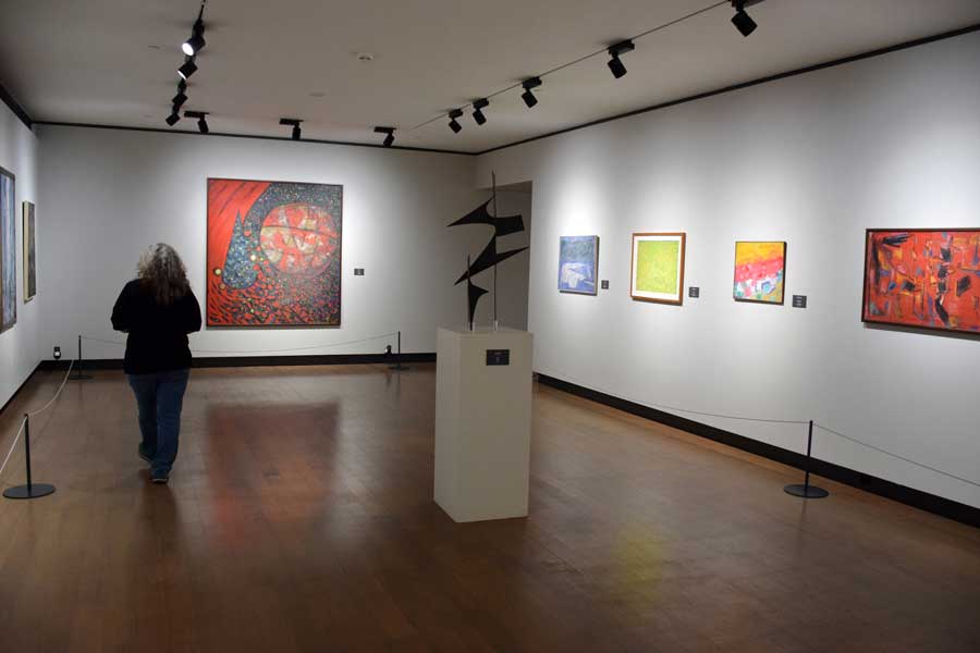 İstanbul Resim ve Heykel Müzesi Soyut Sanatın Gelişimi Salonu - Istanbul Painting and Sculpture Museum, The Development of Abstract Art Hall