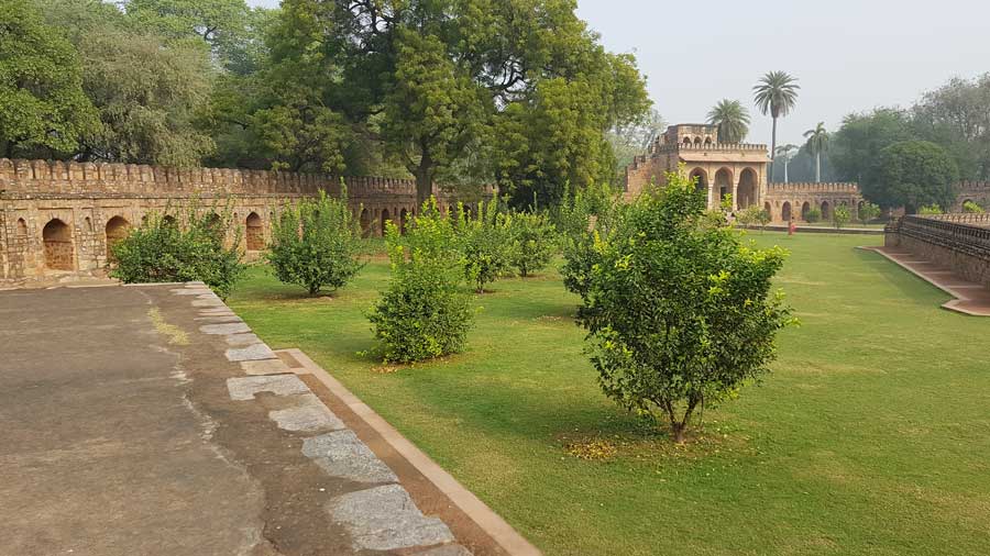 Hümayun Türbesi İsa Han bahçesi, Delhi, Hindistan - Humayun's Tomb, Isa Khan Garden, Delhi India