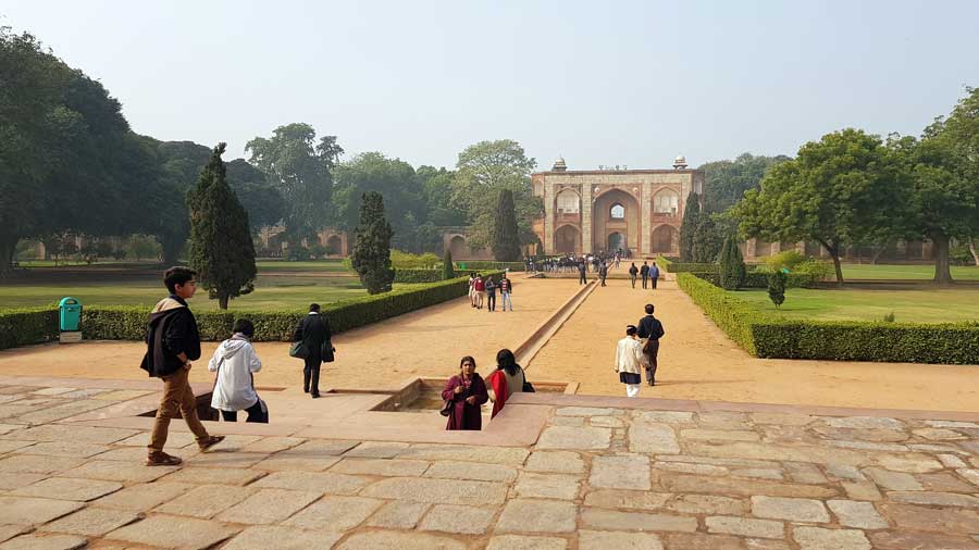 Hümayun Türbesi Kompleksi Güney Kapısı Delhi Hindistan - Humayun's Tomb South Gateway Delhi India