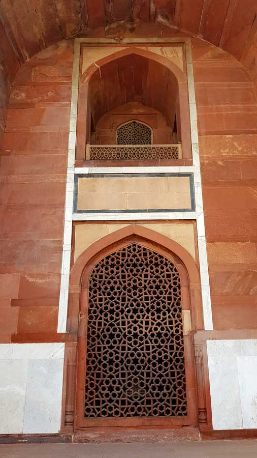Hümayun Türbesi fotoğrafları Jali panoları - Humayun's Tomb Jali Screens