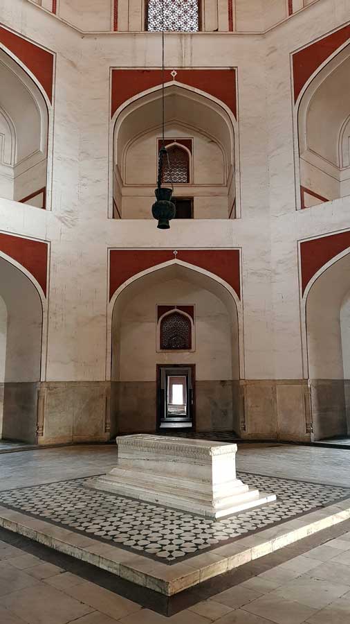 Hümayun Türbesi içi, Delhi, Hindistan - Humayun's Tomb Delhi India