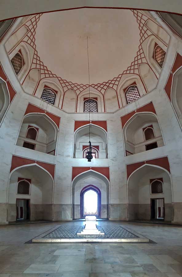 Hümayun Türbesi içi - interior of Humayun's Tomb