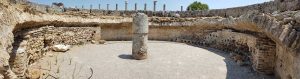Antalya Perge antik kenti Agora'da Macellum - Perge ancient city Macellum in Agora