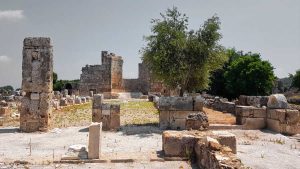 Antalya Perge antik kenti fotoğrafları güney bazilika - Perge ancient city the southern basilica