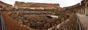 Kolezyum panoramik fotoğrafları - Ancient Colosseum panoramic photos