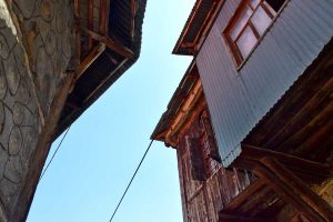 Apçağa köyü klasik köy evleri detayları - Erzincan Apçağa village house details