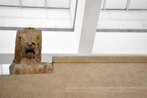 Ara Pacis fotoğrafları aslan rölyefi - Rome Ara Pacis Museum photos lion relief