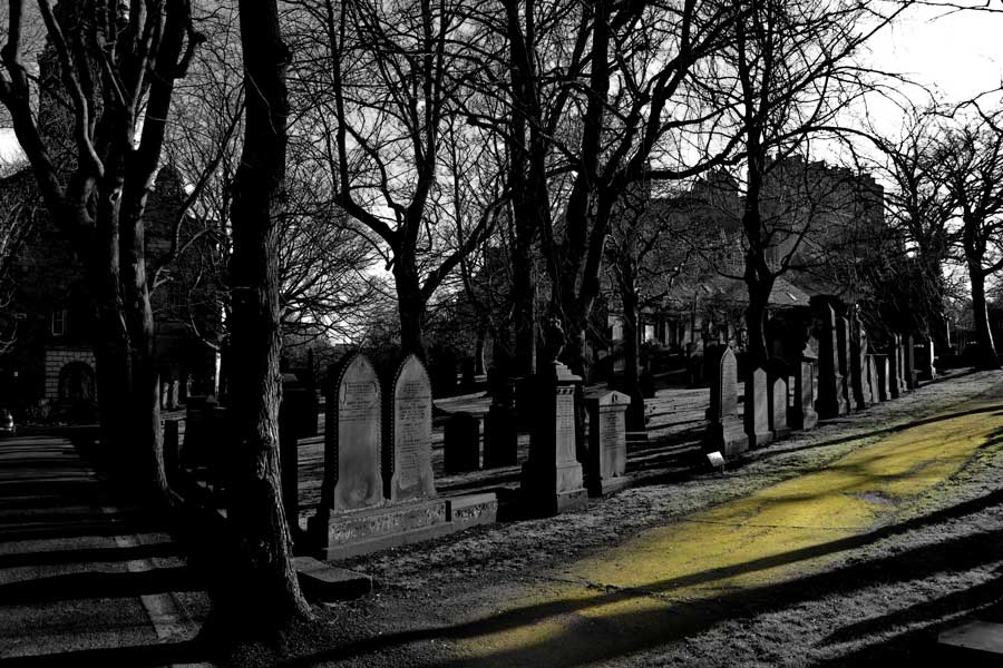 Edinburgh Scott anıtı Edinburgh mezarlığı fotğrafları - Edinburgh historical cemetery photos