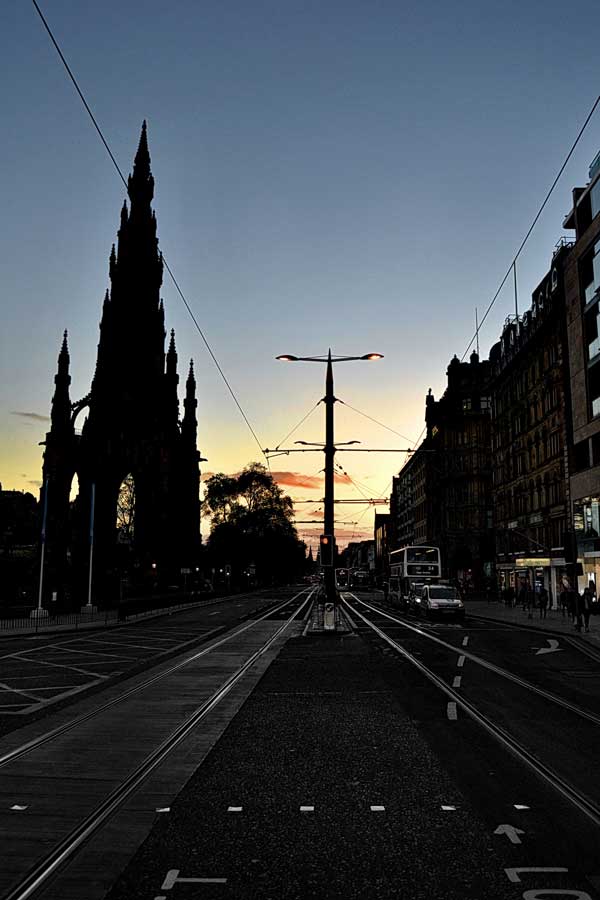 Edinburgh gezilecek yerler Scott anıtı fotoğrafları - Edinburgh Scott monument photos
