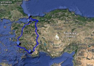 Fethiye Karina turu güzergahı fotoğrafları - Fethiye Karina route photos