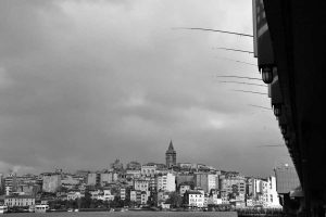 Galata Kulesi ve Galata Köprüsü - Galata Tower and Galata Bridge