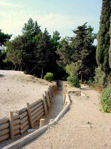Gelibolu Dupnisa turu güzergahı siperleri takip ettik - Gallipoli Dupnisa route, followed the trenches