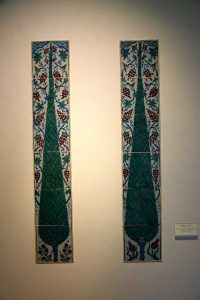 Gülbenkyan Müzesi eserleri İznik Çinisi, 16.yy. - Calouste Gulbenkian Museum (Museu Calouste Gulbenkian) Iznik tile 16th century