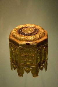 Gülbenkyan Müzesi fotoğrafları Kutsal Ekmak kutusu Kayseri 1687 - Portugal Lisbon Calouste Gulbenkian Museum (Museu Calouste Gulbenkian) Pyx