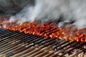 Güneydoğu Anadolu turu güzergahı fotoğrafları kebap - Southeastern Anatolia route kebab smoky and delicious
