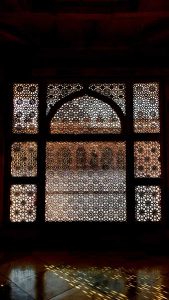 Hindistan Fetihpur Sikri Ulucami Salim Çeşti Türbesi Mermer Jali Panolar- Marble Jali Screens of Tomb of Salim Chishti, Fatehpur Sikri Jama Masjid