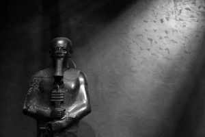 Torino Mısır Müzesi tanrı Ptah heykeli - Turin Egyptian Museum statue of the god Ptah