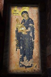 Kariye Camii, Naos bölümü Hodegetria Meryem mozaiği (yol gösterici Meryem)